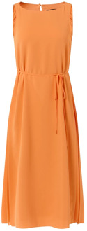 Comma Midi Dresses Comma , Orange , Dames - Xl,M,S