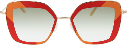 Comma Zonnebril 77168 80 60 Goud - One Size