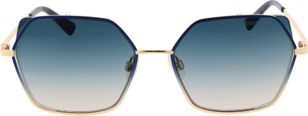 Comma Zonnebril 77174 41 55 Blauw - One Size