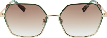 Comma Zonnebril 77174 51 55 Groen - One Size