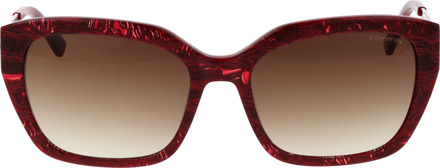 Comma Zonnebril 77177 76 55 Rood - One Size