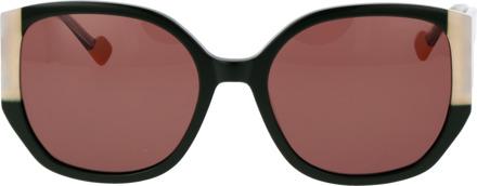 Comma Zonnebril 77217 58 54 Groen - One Size