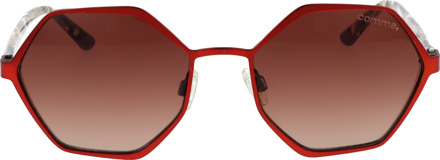 Comma Zonnebril 77219 84 54 Rood - One Size