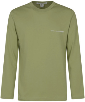Comme Des Garçons Gebreid T-shirt Forever Shirt Comme des Garçons , Green , Heren - L,M,S