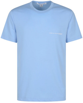 Comme Des Garçons Gebreid T-shirt Shirt X Forever Comme des Garçons , Blue , Heren - L,M,S