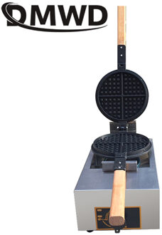 Commerciële Ei Eggettes Wafel Maker Ijzer Lpg Gas Ontbijt Hong Kong Bubble Bladerdeeg Taart Dubbelzijdig Bakken Machine Muffin oven Blauw