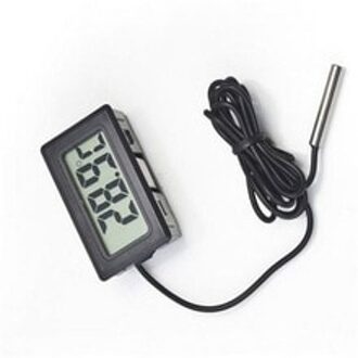 Commerciële Elektronische Thermometer Digitale LCD Monitor met Waterdichte Sonde Aquarium Koelkast Zwembad Water Temperatuurmeter