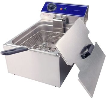 Commerciële Gebruik Frituren Machine Thuisgebruik Olie Vet Friteuse Rookloze Elektrische Friteuse Voor Restaurant Keuken US plug