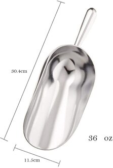 Commerciële Grade Keuken Aluminium Multifunctionele Voedsel Scoop Barman Ijs Scoop Keuken Tool Product
