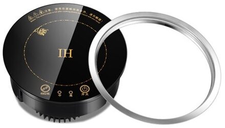 Commerciële Ingebed Mini Pot Inductie Kookplaat Ingebed 800W Ronde Touch Draad Controle Een Persoon Een Pot