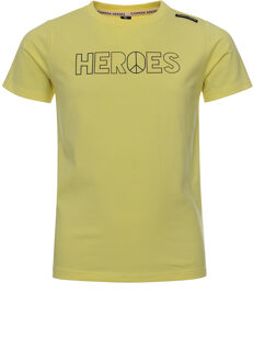 COMMON HEROES Jongens t-shirt - Zon - Maat 98/104