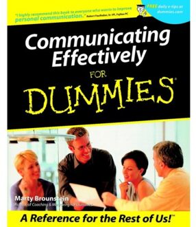 Communicating Effectively For Dummies