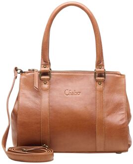 Como Classic camel handtas dames Zand - H 21 x B 27 x D 10 cm