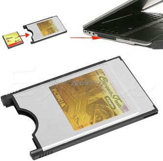 Compact Flash Cf Naar Pc Card Pcmcia Adapter Kaarten Reader Voor Laptop Notebook Rental &