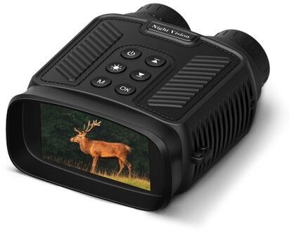 Compact Night Vision Binoculars for Adults with Infrared - Lightweight Digital Camera with 10x Optical Zoom and 2.5K UHD Video Resolution