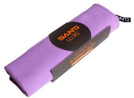 Compacte Draagbare Camping Strand Zachte Utra Microfibres Zwemmen Outdoor Lichtgewicht Reizen Sneldrogende Handdoek Paars