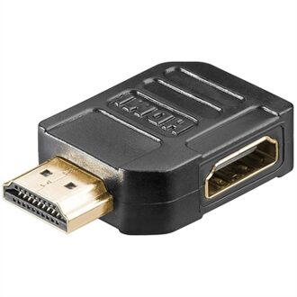 Compacte HDMI adapter - 90° haaks naar rechts - versie 1.4 (4K 30Hz)