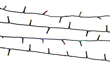 Compacte Tweekleurige Lamp Lichtsnoer - 200 Led's - Multikleur - 20m - Buiten