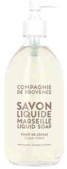 Compagnie de Provence Handzeep Compagnie De Provence LIQUID MARSEILLE SOAP CEDAR FOREST 495 ML 495 ml