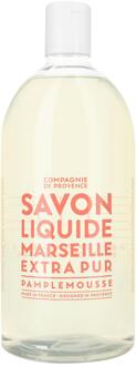 Compagnie de Provence Savon de Marseille vloeibare handzeep Extra Pur Pamplemousse 1 liter navulling