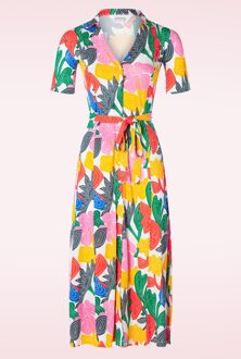 COMPANIA FANTASTICA Madelyn maxi jurk in multi Multicolour