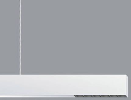 Compar DALI up/down oval wide wit/black 940 wit (RAL 9002), anti-verblindingsrooster zwart