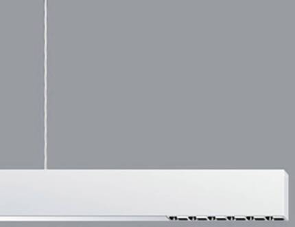 Compar DALI up/down oval wide wit/zilver 930 wit (RAL 9002), anti-verblindingsrooster zilver hoogglanzend