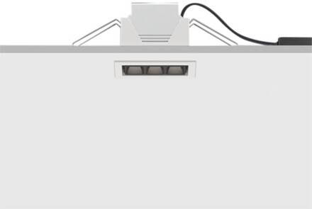 Compar inbouw wideflood dim wit 12cm 10W 930 wit (RAL 9002)