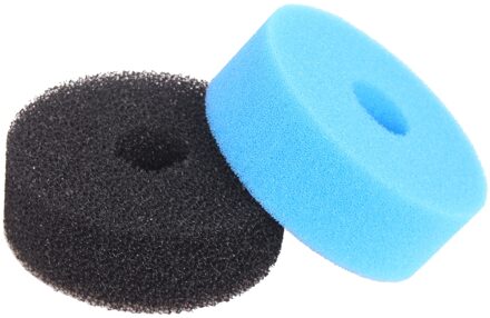Compatibel Filter Foam Sponge Set Jebao CF-10 PF-10 En Bermuda 4000 Druk Filter 2 zwart en 2 blauw