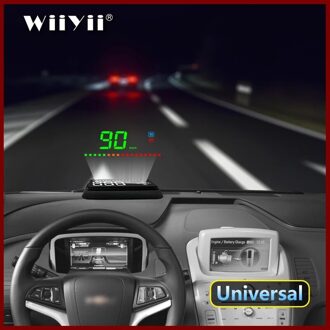 Compatibel Met Alle Auto Snelheid Projector Gps Digitale Auto Snelheidsmeter A2 Elektronica Head Up Display Auto Hud Voorruit Projector