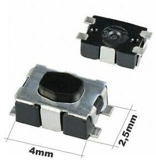 Compatibel Met Micro Button Peugeot 207 Sleutel 307 308 408 4 Pin Nz 99 S0388 Verzonden Uit Italië