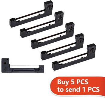Compatibele Printer Linten Voor Epson ERC-09B M-160 M-164 M-190 M-190G M-192 M-192G M-180 M-183 ERC-09 ERC09 Lint zwart 5 stk en 1