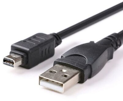 Compatible 12Pin USB Data Cable for Olympus Evolt E520 E330 & etc. Length:150CM - small