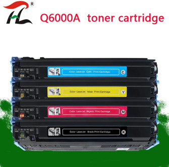 Compatible for HP Q6000A toner cartridge HP1600 2600 2600N 2605DN 2605DTN printer cartridge CM1015MFP CM1017MFP toner cartridge