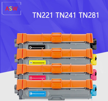 Compatible TN221 TN281 TN241 toner cartridge for brother HL 3140CW 3150 3170CDW MFC9130CW MFC 9140 9330CDW 9340CDW DCP 9020CDW