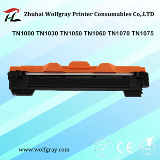 Compatible toner cartridge for Brother TN1000 TN1030 TN1050 TN1060 TN1070 TN1075 HL-1110 TN-1050 TN-1075 TN 1075 1000 1060 1070