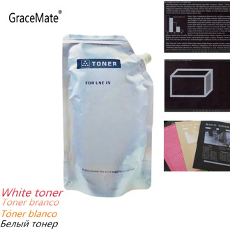 Compatible White Toner Powder Universal for HP Laser Printer Toner Cartridge Color LaserJet CP5225 CP1510n M452dw CP1525nw Toner