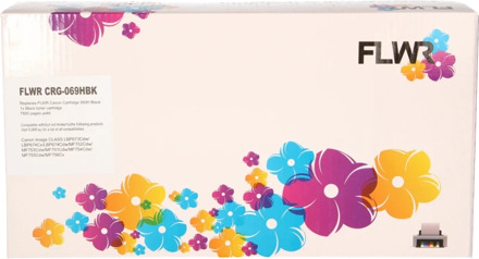 Compatible XXL FLWR Canon CRG-069H zwart