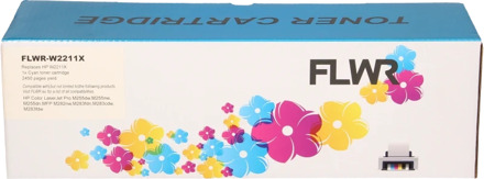 Compatible XXL FLWR HP 207X cyaan