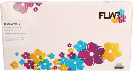 Compatible XXL FLWR HP 220X (W2201X) cyaan