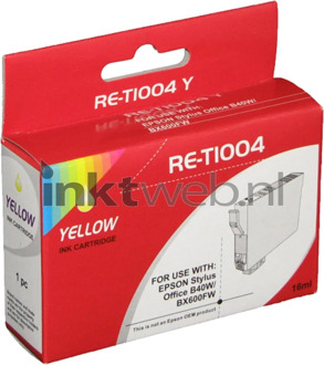 Compatible XXL Huismerk Epson T1004 geel