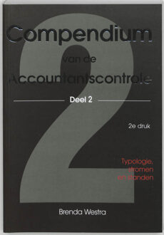 Compendium van de accountantscontrole / 2 - Boek Brenda Westra (9075043058)