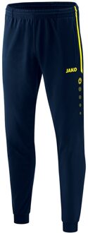 Competition 2.0 Trainingsbroek Polyester - Marine / Fluogeel | Maat: S