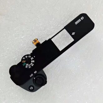 Compleet Top Cover Assy Met Modus Wiel En Flash Reparatie Onderdelen Voor Sony ILCE-6000 A6000 Camera zwart