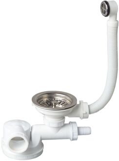 Complete Afvoer 1 Spoelbak Ø90mm