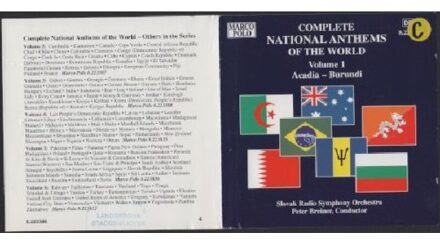 Complete National Anthems Vol 1: Acadia - Burundi