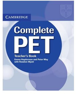 Complete PET teacher's book