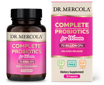 Complete Probiotics for Women (70 Billion CFU) (30 Capsules) - Dr. Mercola