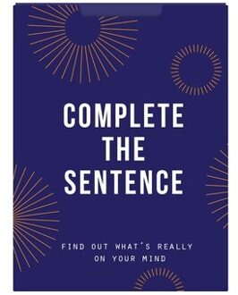 Complete The Sentence - The School of Life