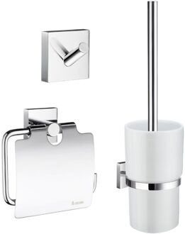 Complete Toiletborstelset Smedbo Smart Pack House Messing Chroom